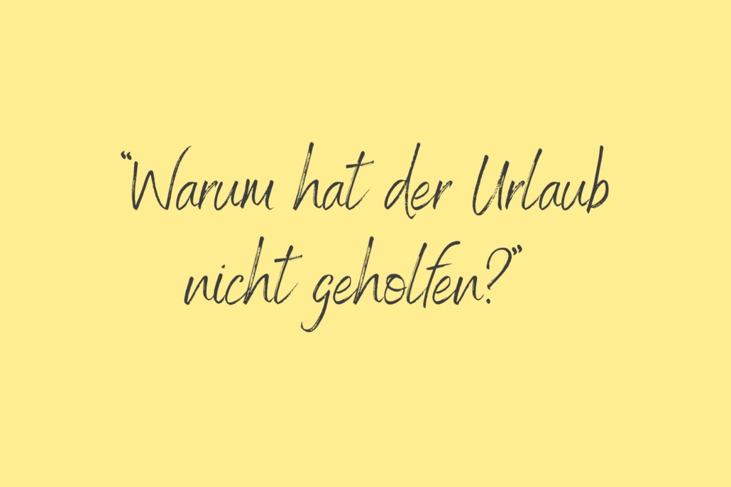 Achtsamkeitspause im Arbeitsalltag – Mini-Pause gegen Stress